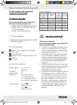 Preview for 26 page of Tronic TLG 1000 B3 Manual