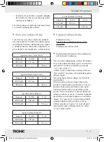 Preview for 37 page of Tronic TLG 1000 B3 Manual