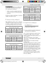 Preview for 45 page of Tronic TLG 1000 B3 Manual