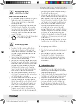 Preview for 51 page of Tronic TLG 1000 B3 Manual