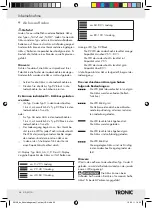 Preview for 52 page of Tronic TLG 1000 B3 Manual