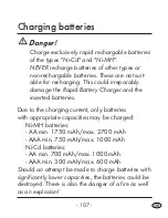 Preview for 109 page of Tronic TLG 1750 A1 Operating Instructions Manual