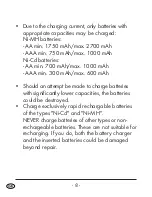 Preview for 10 page of Tronic TLG 1750 B2 Operating Instructions Manual