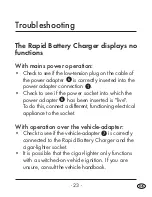 Preview for 25 page of Tronic TLG 1750 B2 Operating Instructions Manual