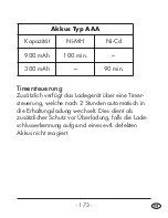 Preview for 175 page of Tronic TLG 1750 B2 Operating Instructions Manual