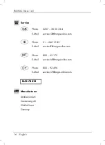 Preview for 18 page of Tronic TUL 4.1 A1 User Manual And Service Information