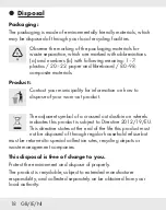 Preview for 17 page of Tronic TWC 10A1 Operation And Safety Notes