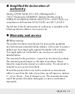 Preview for 18 page of Tronic TWC 10A1 Operation And Safety Notes