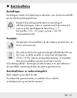 Preview for 34 page of Tronic TWC 10A1 Operation And Safety Notes