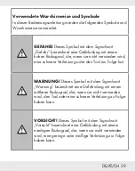 Preview for 38 page of Tronic TWC 10A1 Operation And Safety Notes