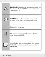 Preview for 39 page of Tronic TWC 10A1 Operation And Safety Notes