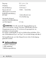 Preview for 45 page of Tronic TWC 10A1 Operation And Safety Notes