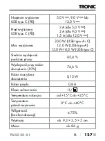 Предварительный просмотр 130 страницы Tronic TWLD 30 A1 Operating Instructions Manual