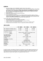 Preview for 8 page of Tronios SPL 1000MP3/EQ Instruction Manual