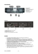 Preview for 10 page of Tronios SPL 1000MP3/EQ Instruction Manual