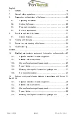 Preview for 3 page of TroniTechnik Borgar 110 Manual