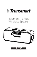 Tronsmart Element T2 Plus User Manual предпросмотр