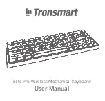 Tronsmart Elite User Manual preview