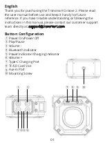 Предварительный просмотр 3 страницы Tronsmart Groove 2 User Manual