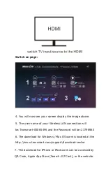 Preview for 6 page of Tronsmart T1000 Mirror2TV Quick Setup Manual