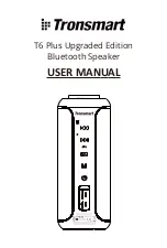 Preview for 1 page of Tronsmart T6 Plus Bluetooth User Manual