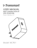 Tronsmart WCP01 User Manual предпросмотр