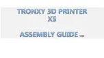 Preview for 1 page of TRONXY X5 Assembly Manual