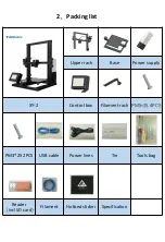 Preview for 5 page of TRONXY XY-2 Instructions Manual