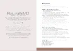 Preview for 2 page of TROPHY SKIN RejuvaliteMD User Manual