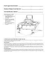 Preview for 3 page of Trophy 2503 Center Console Owner'S Manual