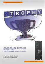 Trophy AMD-53-S2 Instruction Manual preview