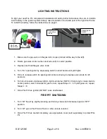 Preview for 8 page of tropitone 401442FP Installation And Operating Instructions Manual