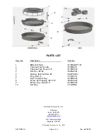 Предварительный просмотр 4 страницы tropitone 800154FTCH/GL Installation And Operating Instructions