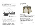 Preview for 6 page of tropitone Basta Sole Cabana Assembly Manual