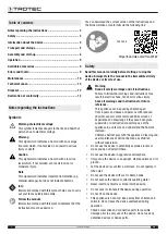 Preview for 2 page of Trotec 1.580.000.101 Original Instructions Manual