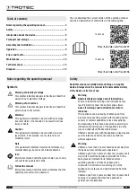 Предварительный просмотр 2 страницы Trotec 1050000403 Operating Manual