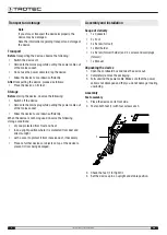 Предварительный просмотр 6 страницы Trotec 1050000403 Operating Manual