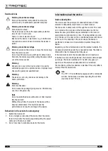 Preview for 4 page of Trotec 1105000010 Operation Manual