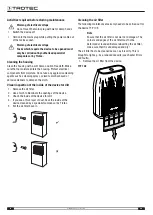 Preview for 10 page of Trotec 1105000010 Operation Manual