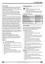 Preview for 15 page of Trotec 1120001115 Original Instructions Manual