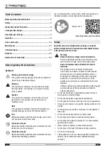 Preview for 2 page of Trotec 1180000090 Original Instructions Manual