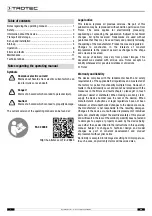 Preview for 2 page of Trotec 1210002004 Operating Manual