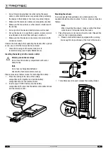 Предварительный просмотр 8 страницы Trotec 1210003006 Operating Manual