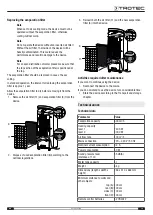 Preview for 19 page of Trotec 1210003006 Operating Manual