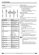 Предварительный просмотр 14 страницы Trotec 1210003030 Operating Manual