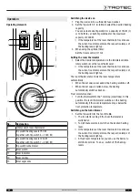 Предварительный просмотр 7 страницы Trotec 1410000521 Operating Manual