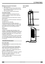 Предварительный просмотр 5 страницы Trotec 1410000661 Operating Manual