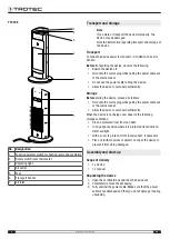 Предварительный просмотр 6 страницы Trotec 1410000661 Operating Manual