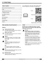 Предварительный просмотр 2 страницы Trotec 1410000720 Operating Manual