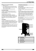 Предварительный просмотр 5 страницы Trotec 1410000720 Operating Manual